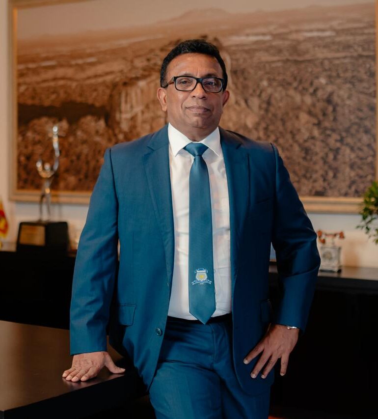 Shehan Seneviratne, Managing Director of SMS Holdings, Sri Lanka's leading paving manufacturer